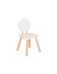 SEDIA BABY 174315D LEGNO/MDF 23X23X47CM BIANCO
