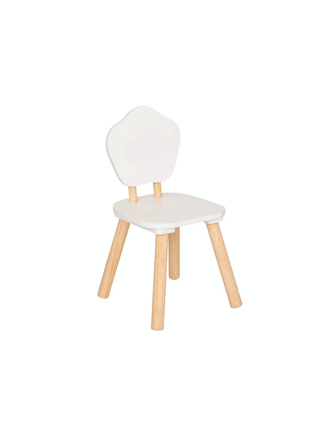 SEDIA BABY 174315D LEGNO/MDF 23X23X47CM BIANCO