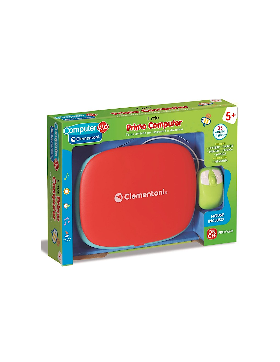 COMPUTER KID 16656 PRIMO COMPUTER ROSSO