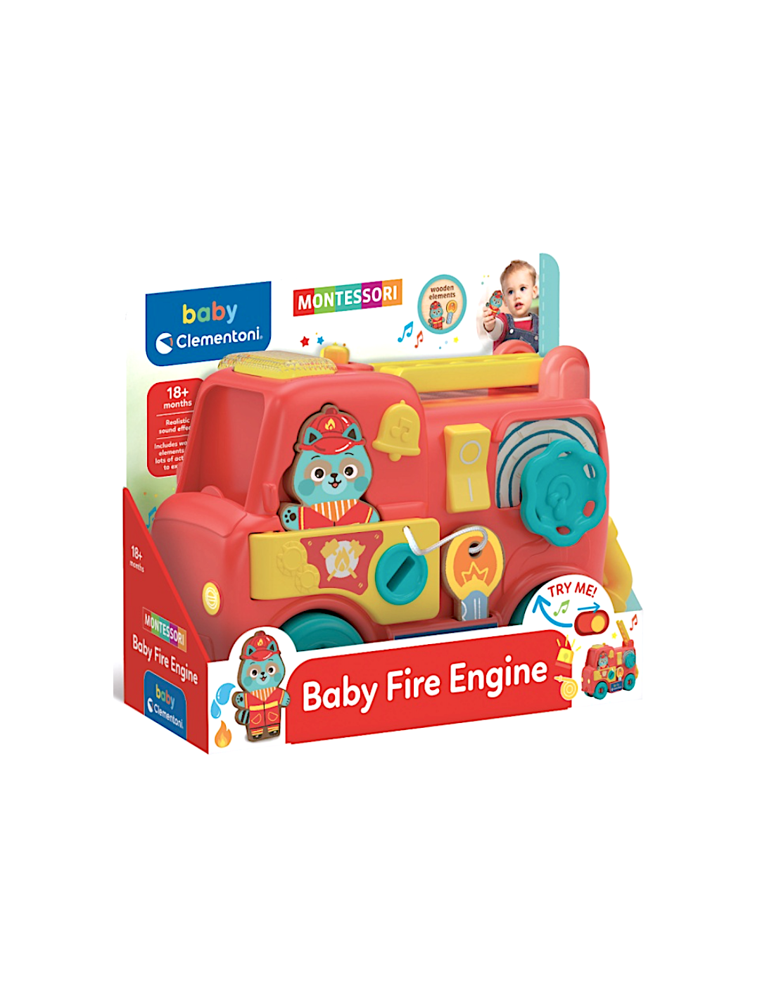 BABY 17551 MONTESSORI CAMION DEI POMPIERI