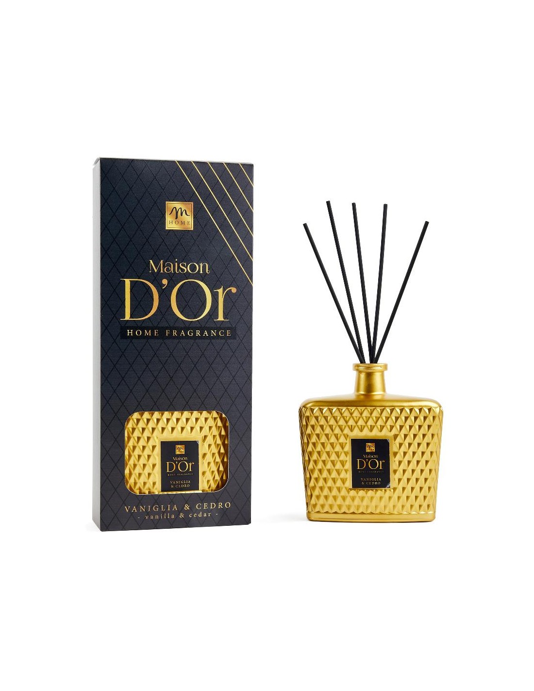 DIFFUSORE VANIGLIA CEDRO 700ML CON BACCHETTE