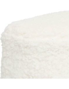 Sgabello laterale, riccio bianco, Inuit Dreams, design moderno, ATMOSPHERA CREATEUR D'INTERIEUR