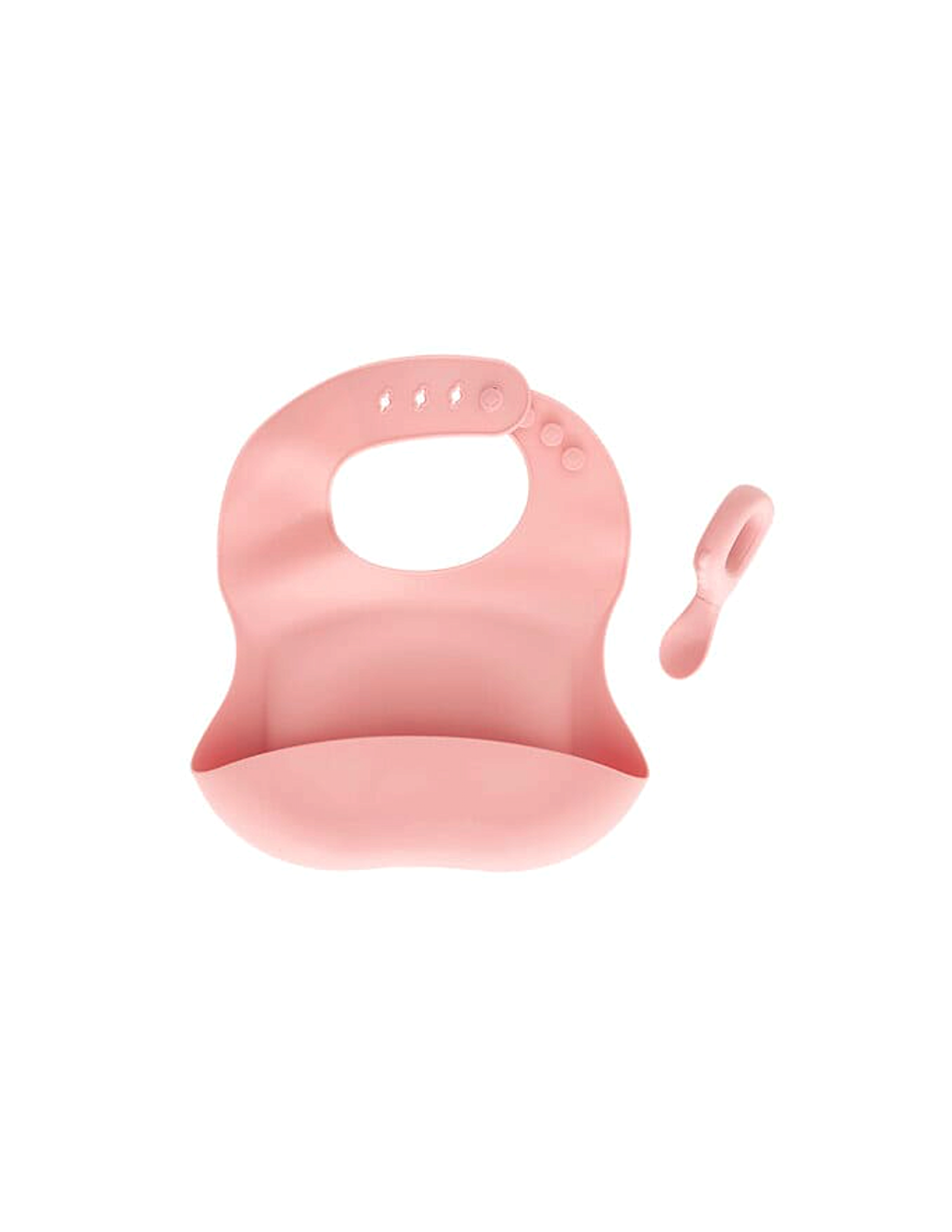 Stoviglie Yum rosa, set da tavola bambini, silicone, ergonomico, ATMOSPHERA per bambini
