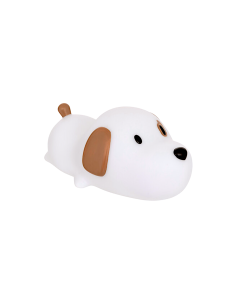 Lucina da notte 6,8 cm, cagnolino, luce soffusa bambini, portatile, design tenero