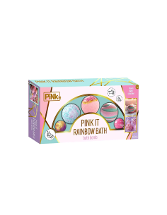 PINK IT 40072 SET BOMBE BAGNO RAINBOW