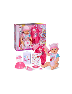 BABY BORN 840504 BAMBOLA EMMA 43CM CON ACCESSORI