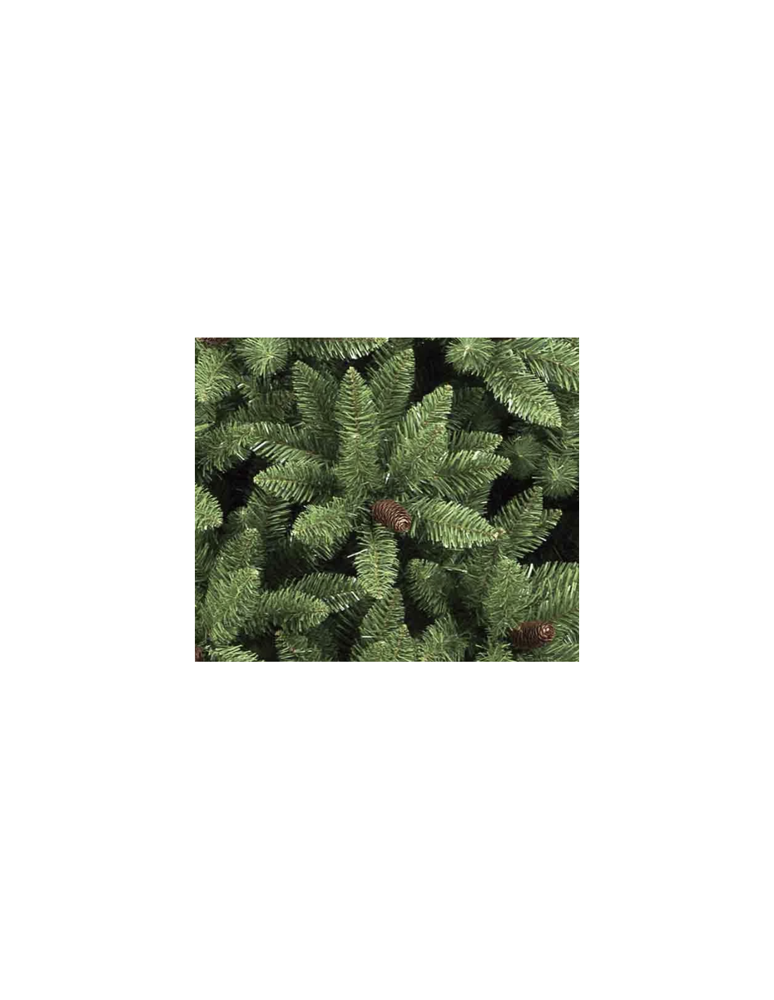 Albero di Natale "colosseo" altezza 270cm e diametro 142cm con 550 led bianco caldo