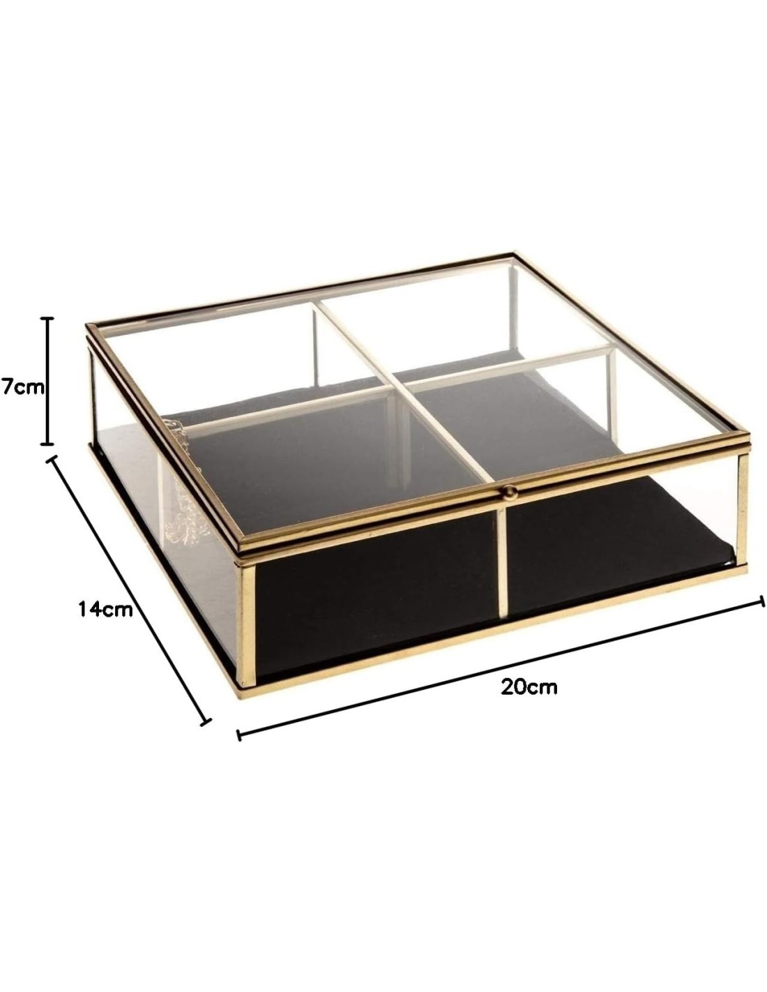 PORTAGIOIE 157218 FERRO/VELLUTO 20X20CM su TreG Ingrosso
