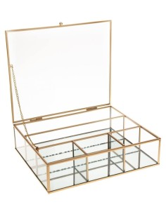 Portagioie Mood Atmosphera Dorato 27x7,5 cm