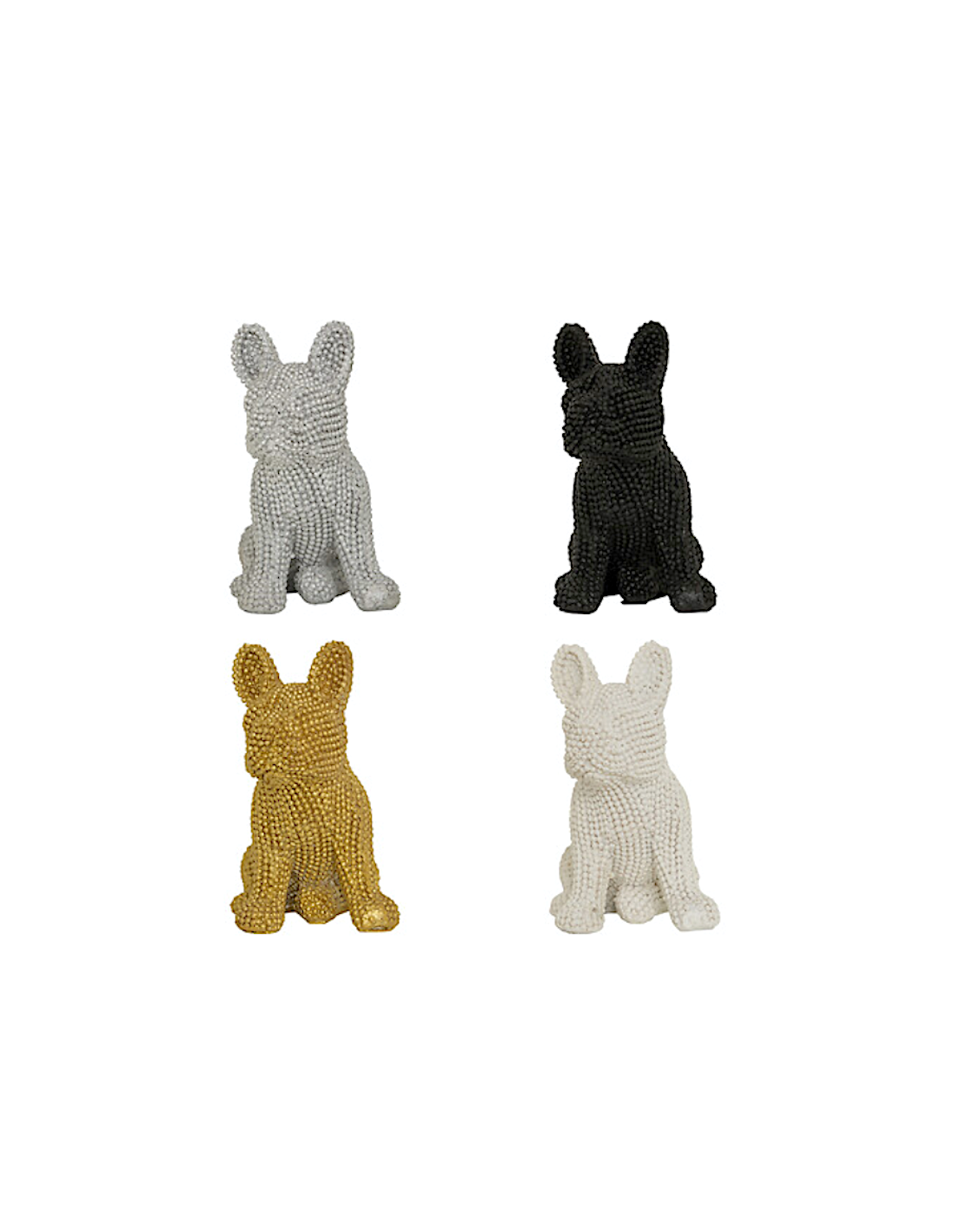 Cane Decorativo Eden, Polyresin, Colori Assortiti, Altezza 10 cm, 8,5 x 6,1 x 9,8 cm