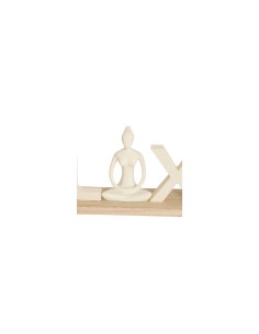 Decorazione Parola Yogi, MDF Assortito, L 36 cm, P 6 cm, H 12,5 cm