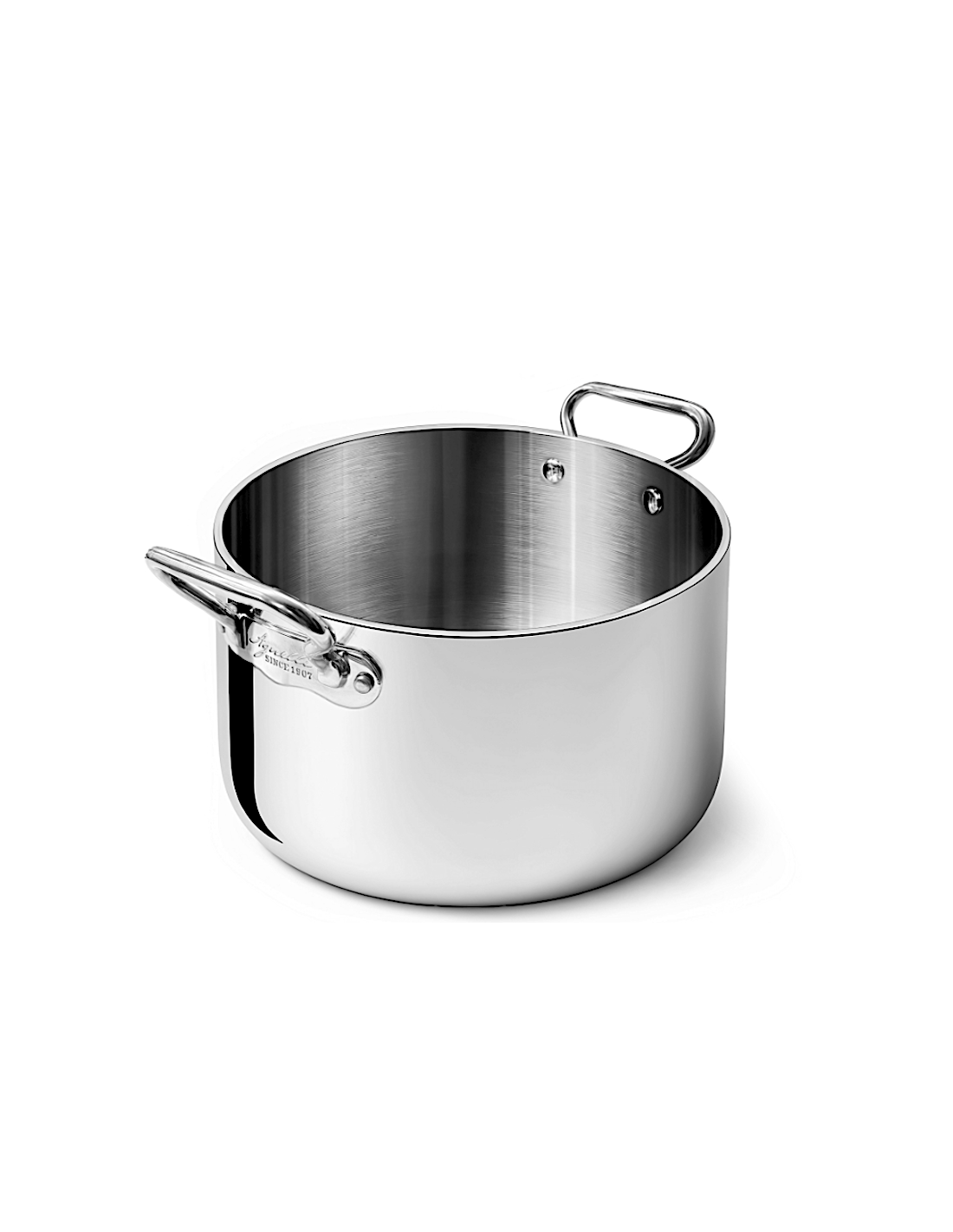 Casseruola Alta 20cm 2 manici Aluinox 5PLY Baldassare Agnelli