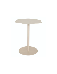 TAVOLINO 206093 FIORA AVORIO 43X50CM METALLO