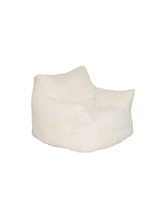 POLTRONA 207360A MUZI VELLUTO BIANCO