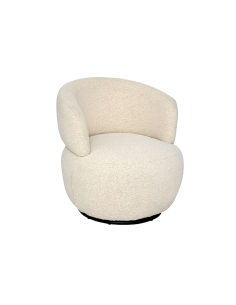 POLTRONA 207365A SILEO AVORIO VELLUTO