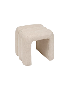 POUF 207376A SISCO TORTORA 43X42X44CM