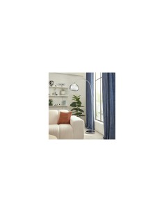 Lampada ad arco Floris, argento, altezza 177 cm, design moderno ed elegante