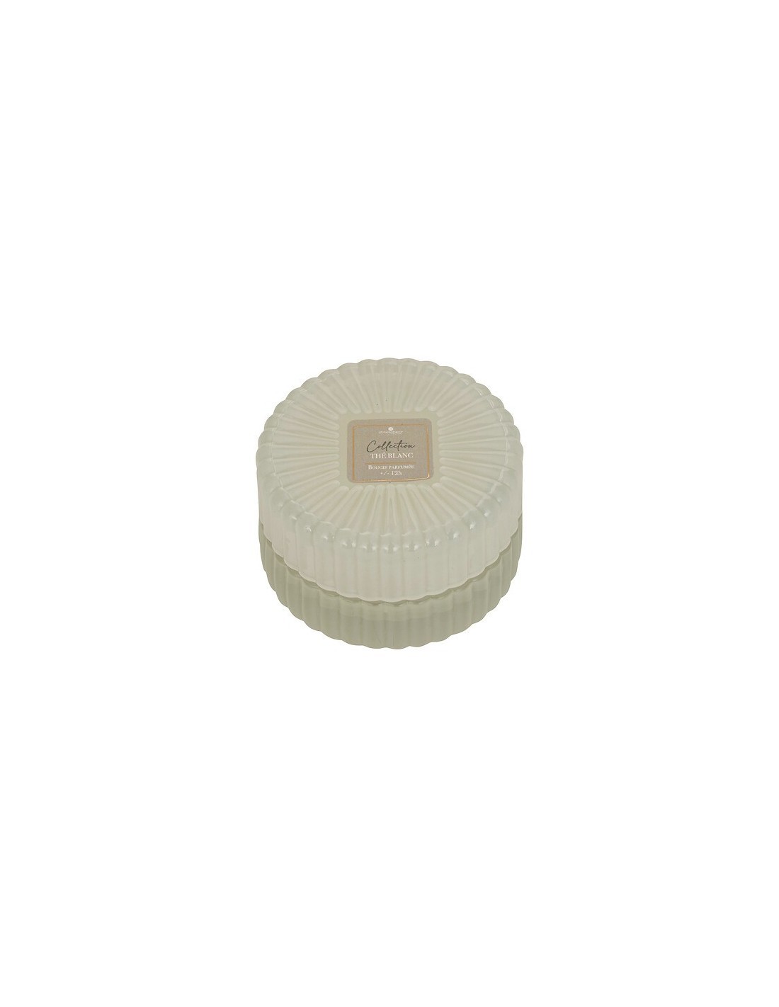 Coffret profumato Albie, Ø 8,1 x P 4,9 cm, fragranza tè bianco, confezione elegante