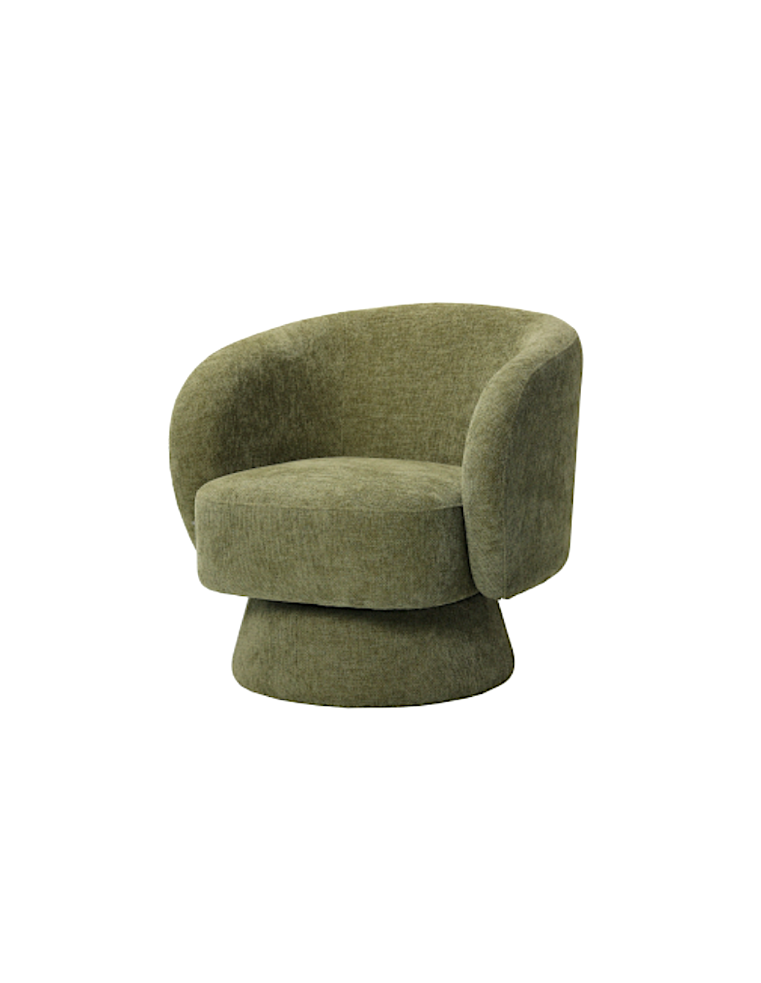 POLTRONA PETRA VELLUTO VERDE 78X81X77CM