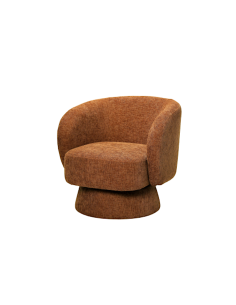 POLTRONA PETRA VELLUTO MOCHA 78X81X77CM