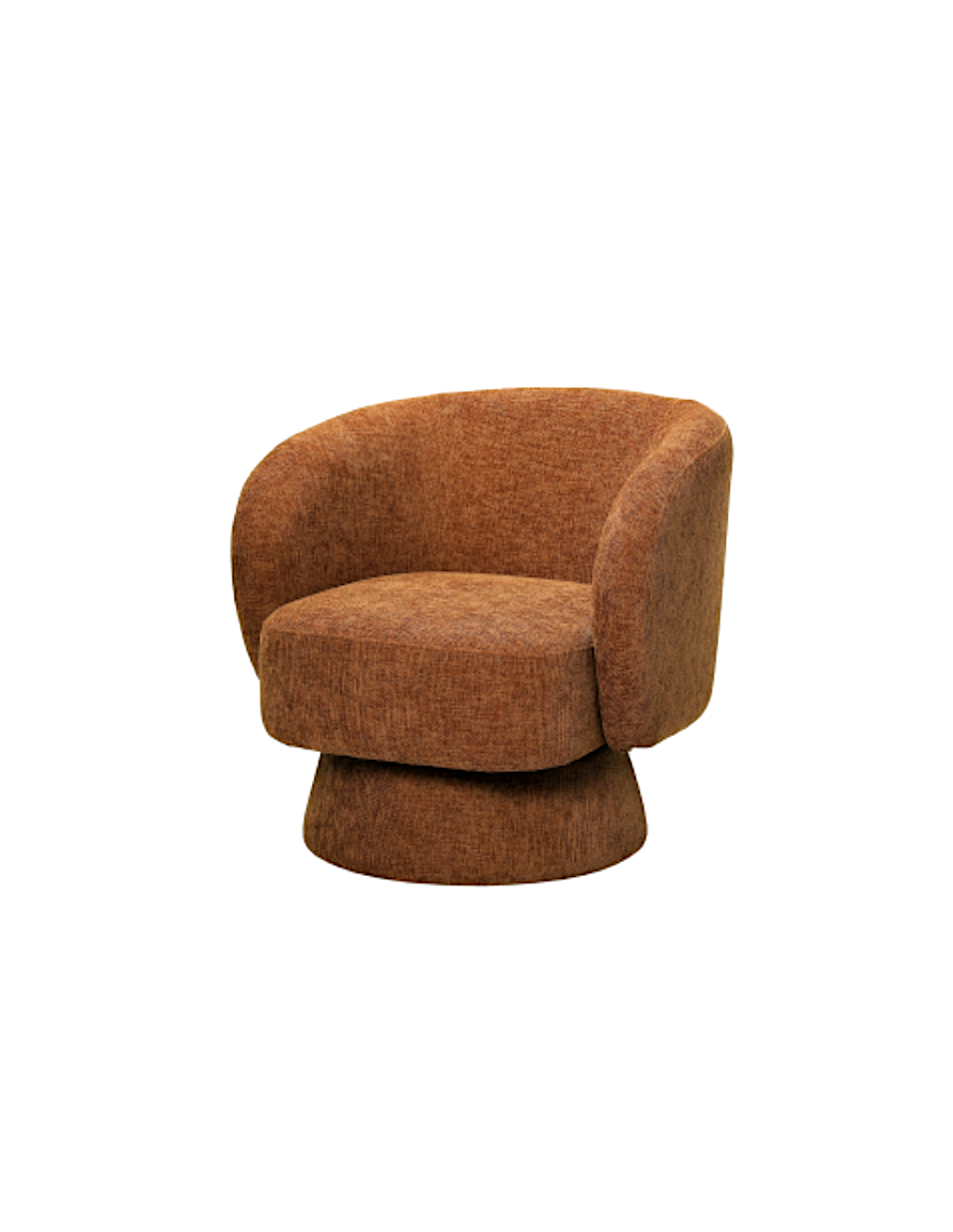 POLTRONA PETRA VELLUTO MOCHA 78X81X77CM