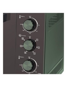 Forno elettrico ventilato Tognana Iridea 45L verde con girarrosto