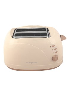 Tognana Iridea Tostapane con pinze 750W colore Champagne
