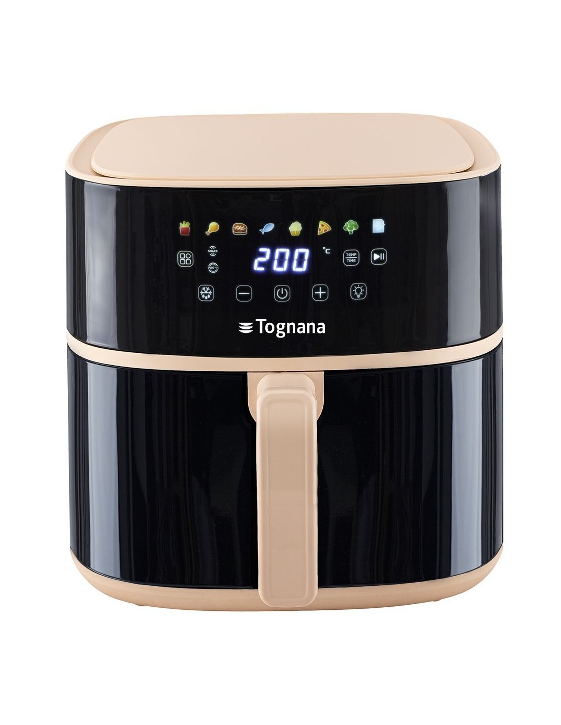 Tognana Iridea Friggitrice ad aria 8LT colore Champagne