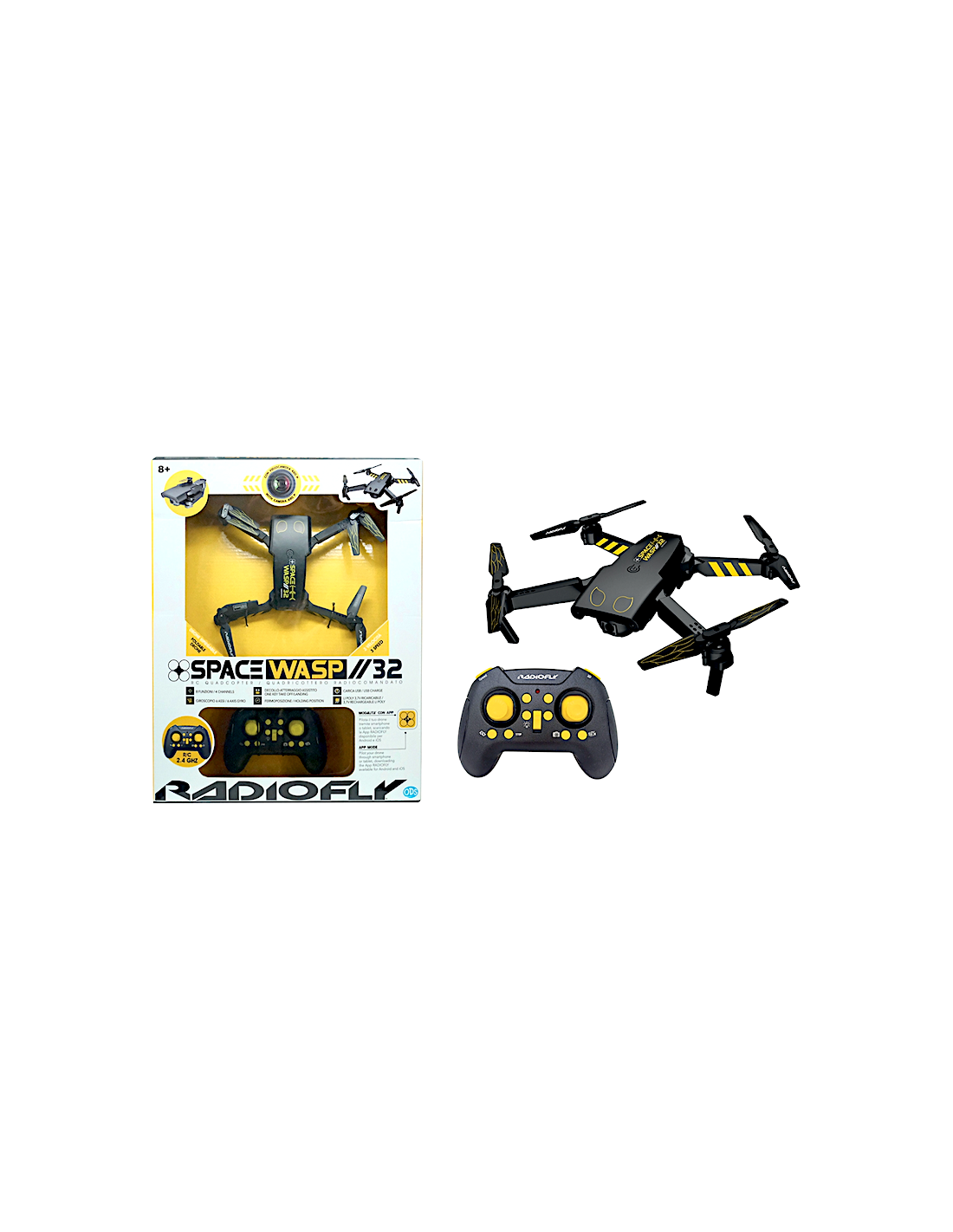 RADIOFLY 40039 DRONE SPACE WASP//32 R/C