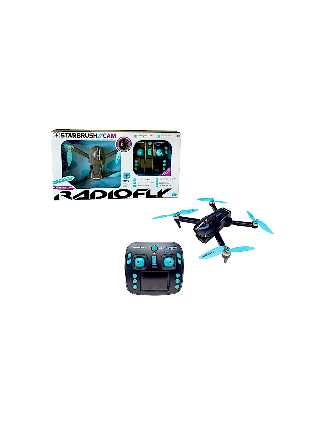 RADIOFLY 40037 DRONE STARBRUSH//CAM R/C