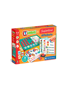 SAPIENTINO 16693 TIMBRI ALFABETO