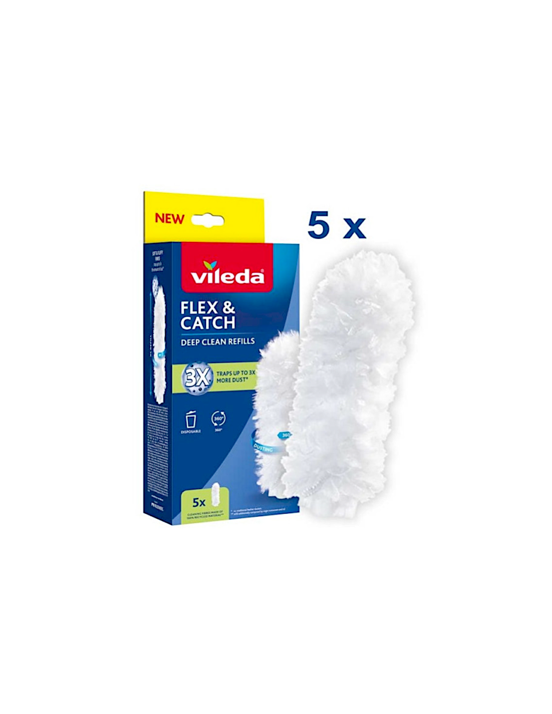 177664 CONF 5 RICAMBI FLEX AND CATCH