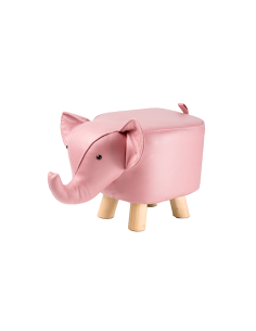 SGABELLO 75101 POUF ELEFANTE ECOPELLE 50X24X28CM