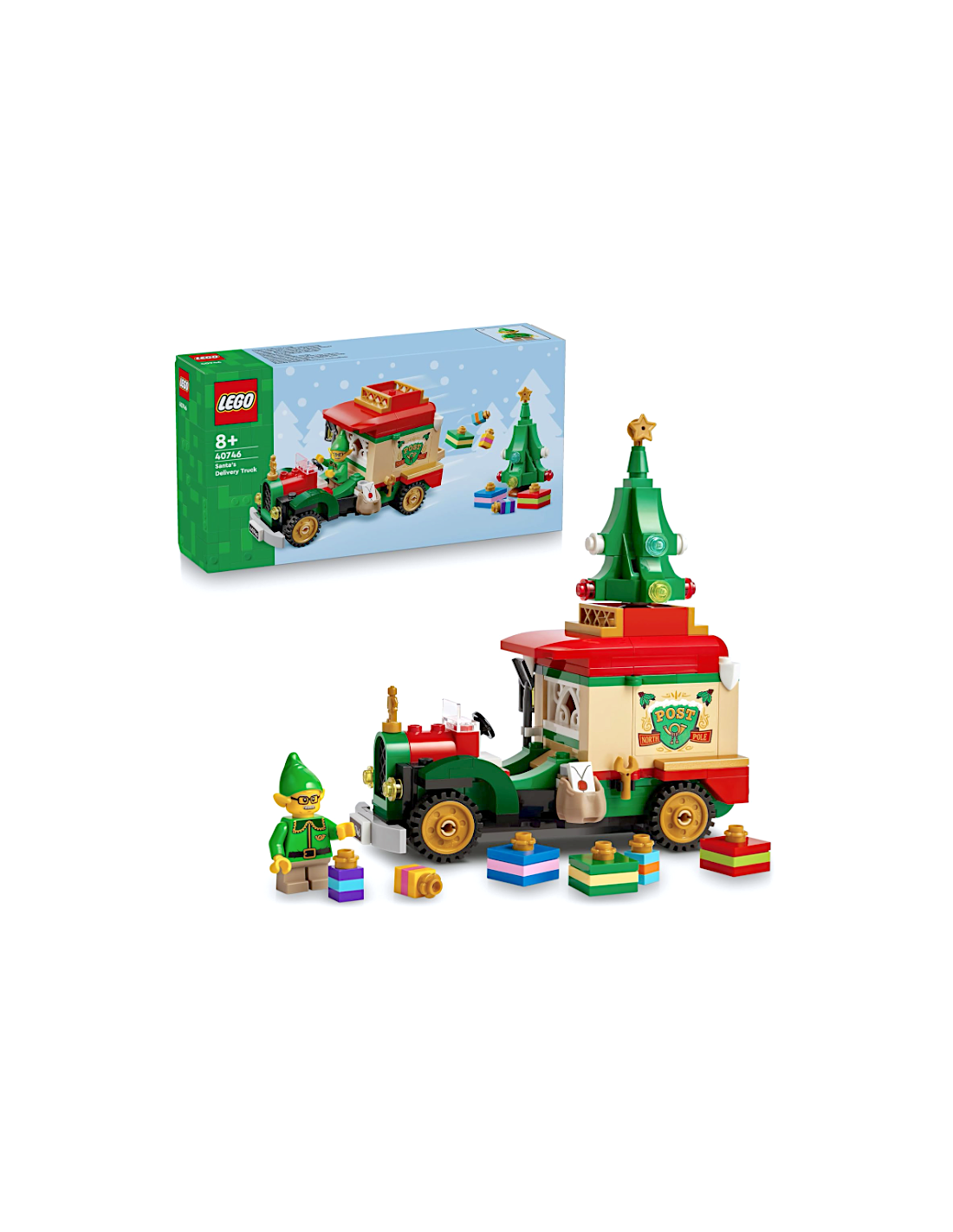 NATALE 40746 FURGONE DELLE CONSEGNE DI BABBO NATALE LEGO