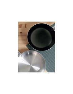 Padella antiaderente 32 cm, padella fonda alluminio, padella professionale Pinti Inox, padella PFOA free, FULL INDUCTION