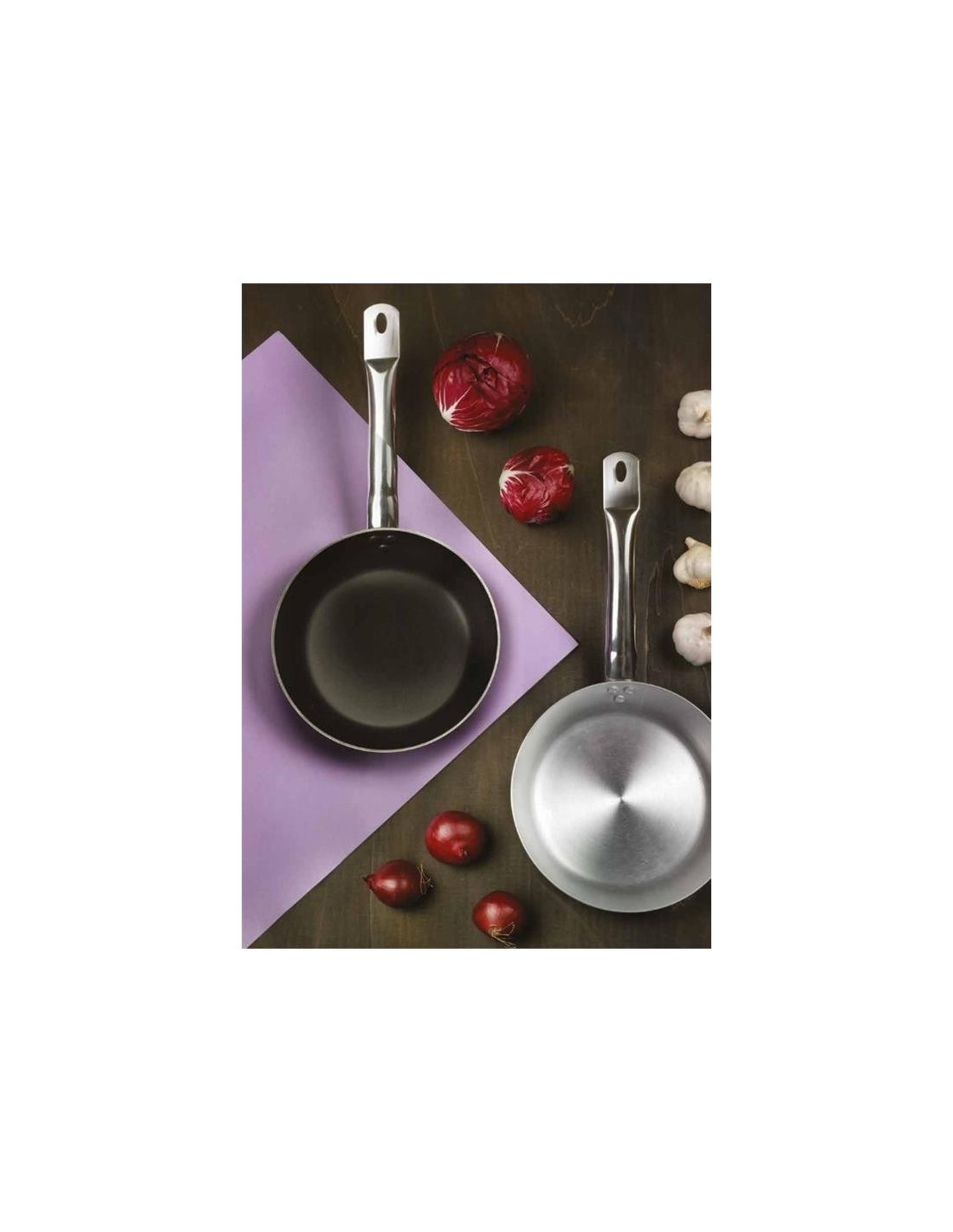 Padella antiaderente 36 cm, padella fonda alluminio, padella professionale Pinti Inox, padella PFOA free, FULL INDUCTION