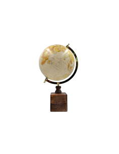 MAPPAMONDO 16473C 38CM LEGNO/METALLO