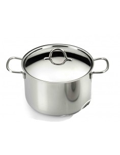 ECOLINE PENTOLA IN ACCIAIO INOX 2 MANICI 20 CM PINTINOX su TreG Ing...