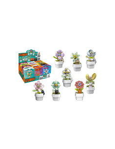 CUBIX 42937 VASO FIORI CON GATTO ASSORTITO