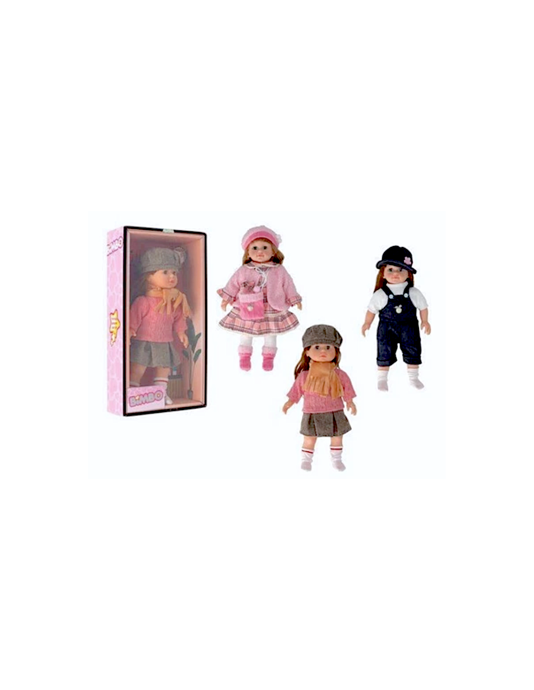 BIMBO 42991 BAMOLA DELUXE 38CM ASSORTITO