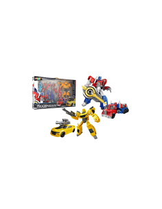 SET 2 ROBOT 42440 TRASFORMABILI IN VEICOLI