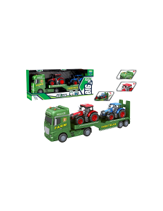 CAMION 43016 FRIZIONE CON 2 MEZZI AGRICOLI