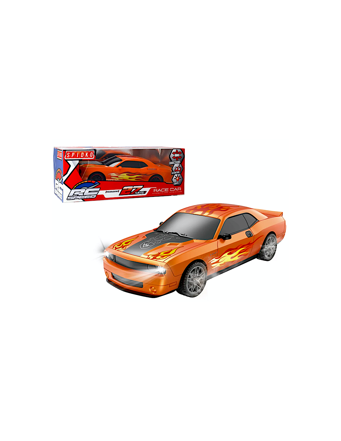 AUTO SPORT 42888 R/C CON LUCI 1:10 ASSORTITO