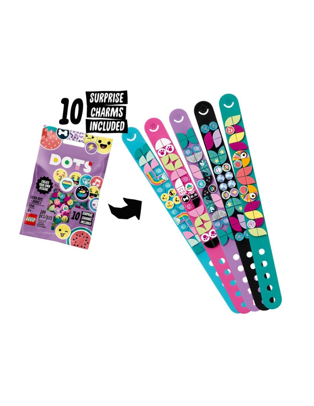 LEGO DOTS 41908 BUSTINA ACCESSORI su TreG Ingrosso