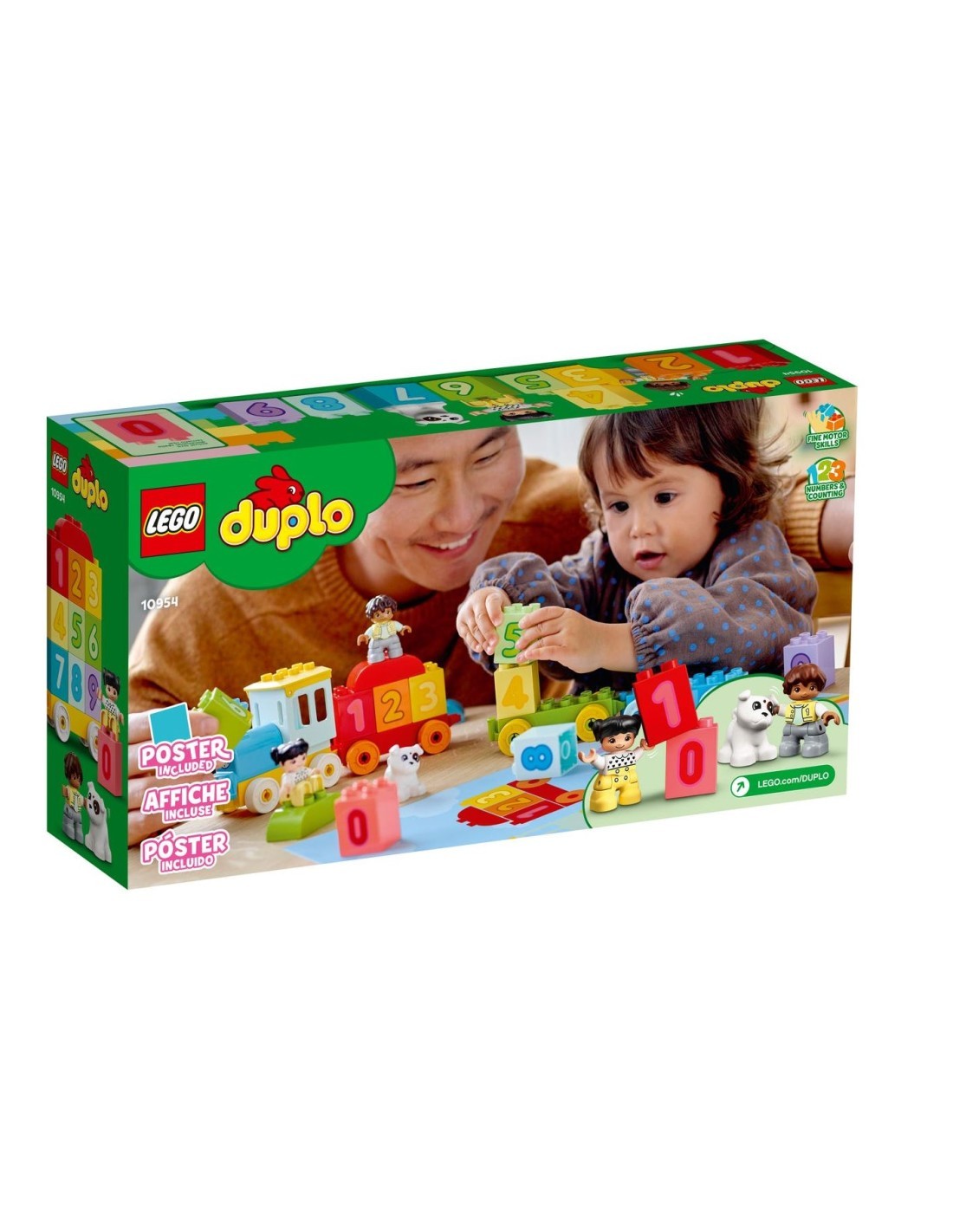 DUPLO 10954 TRENO DEI NUMERI IMPARIAMO A CONTARE su TreG Ingrosso