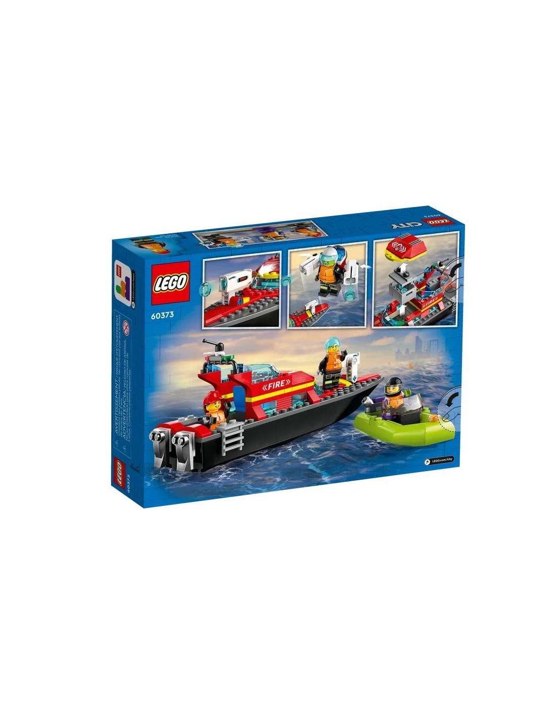 CITY 60373 BARCA DI SOCCORSO ANTINCENDIO su TreG Ingrosso