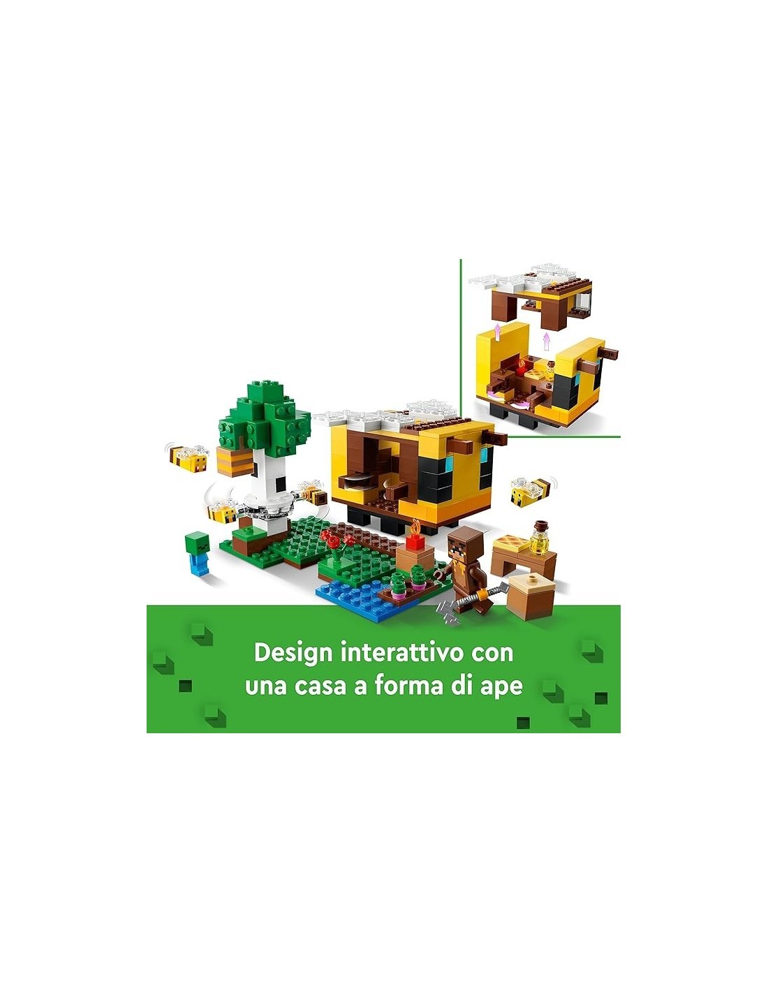 MINECRAFT COTTAGE DELL'APE 21241 su TreG Ingrosso