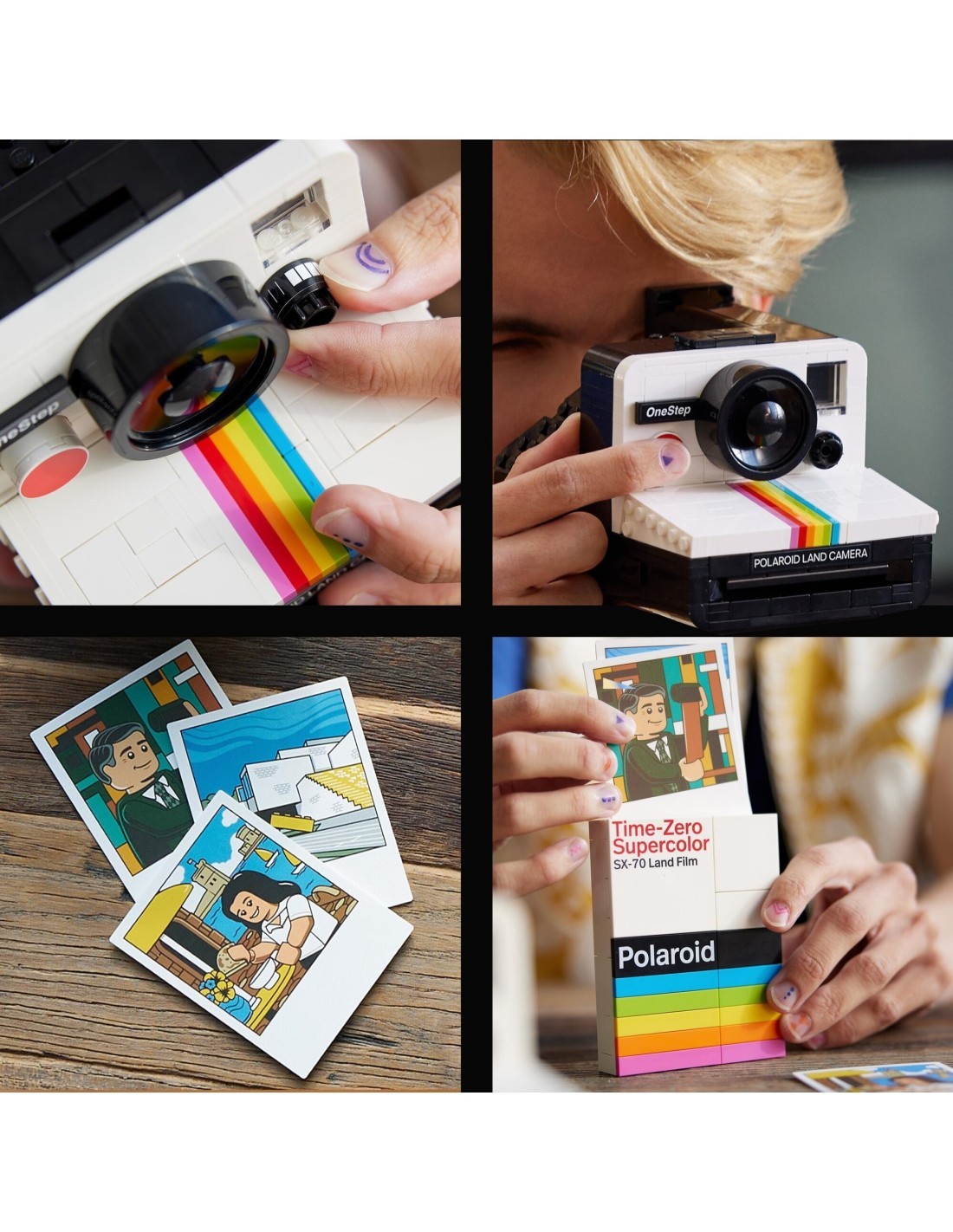 IDEAS 21345 FOTOCAMERA POLAROID ONESTEP LEGO