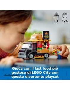 CITY 60404 FURGONE DEGLI HAMBURGER LEGO 2