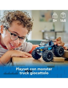 CITY 60402 MONSTER TRUCK BLU LEGO 2